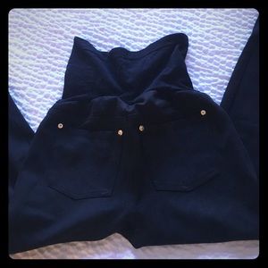 AnPea in the Pod Maternity black jeggings