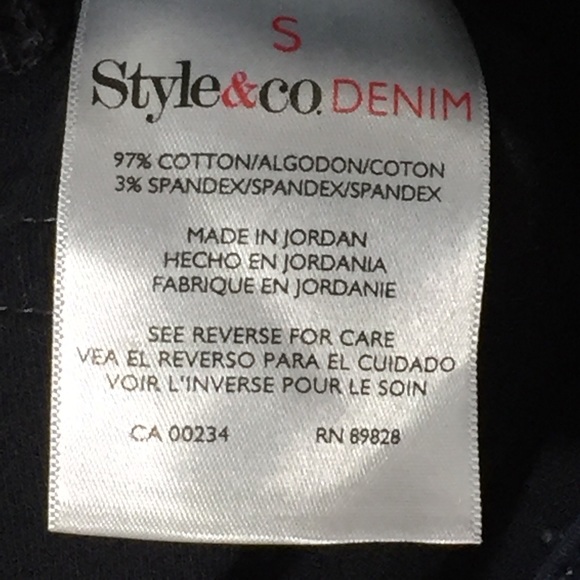 Style & Co Low Rise Jeans Size S - Picture 3 of 8