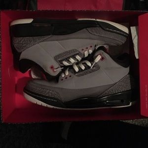 Jordan 3 Grey Suede