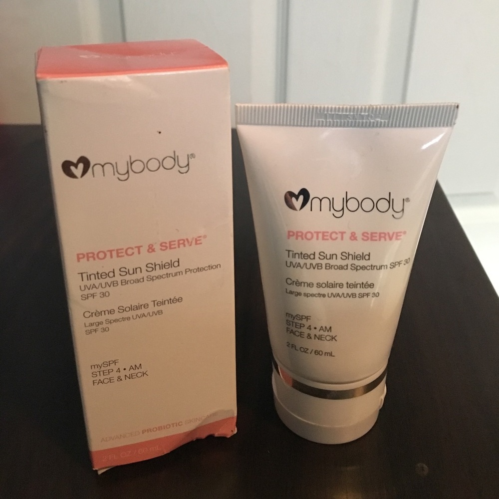 Mybody protect & serve tinted sun shield spf 30