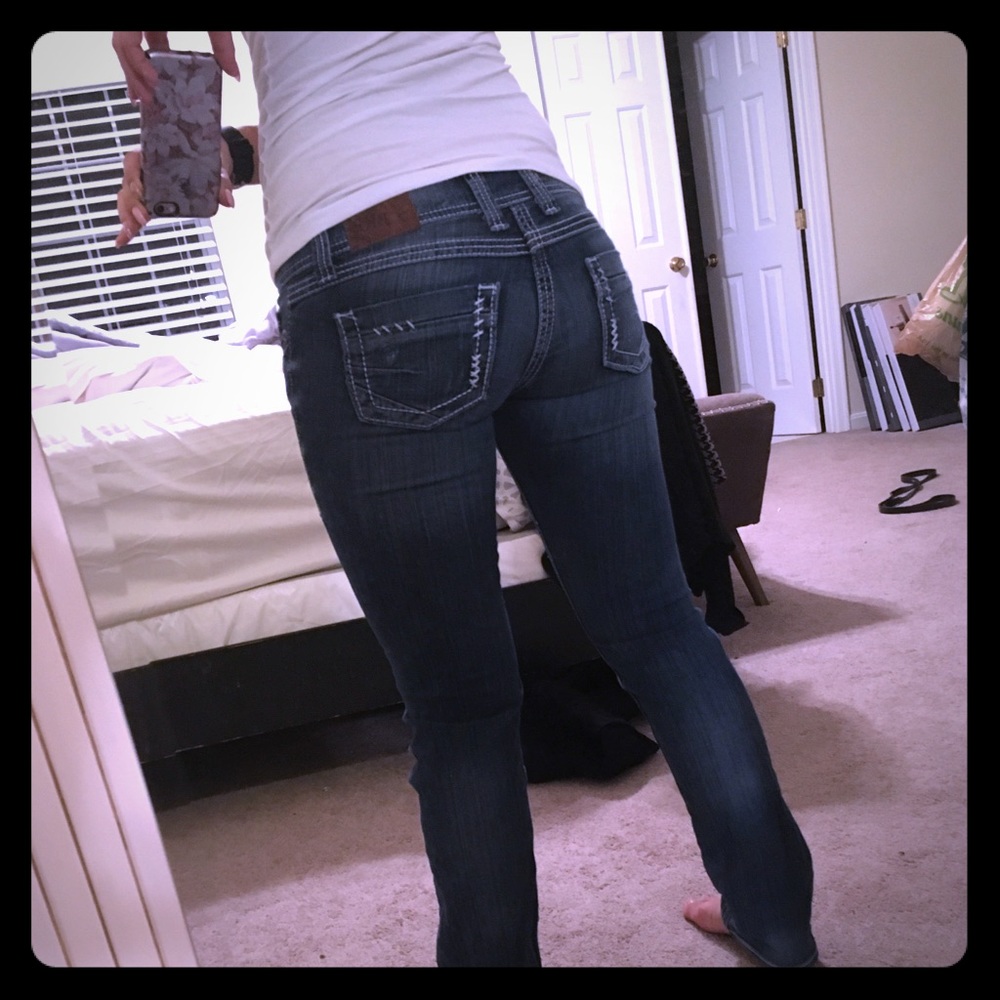 BKE Stella straight leg denim size 26S