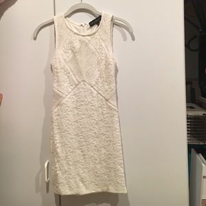 Topshop Petite Lace Bodycon Dress