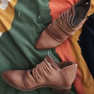 Size 8 Tan Free People Lost Valley Bootie