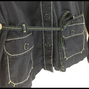Ann Taylor Jackets & Coats - Navy nautical windbreaker boat jacket Ann Taylor Jackets & Coats - Navy nautical windbreaker boat jacket