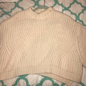 Kendall and Kylie crop sweater