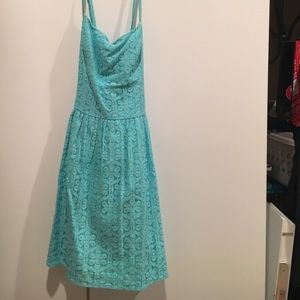 Lilly Pulitzer Blue Eyelet Dress