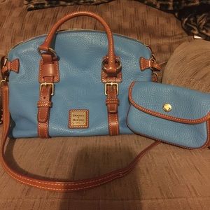 Dooney and Bourke Domed satchel with wallet &a more