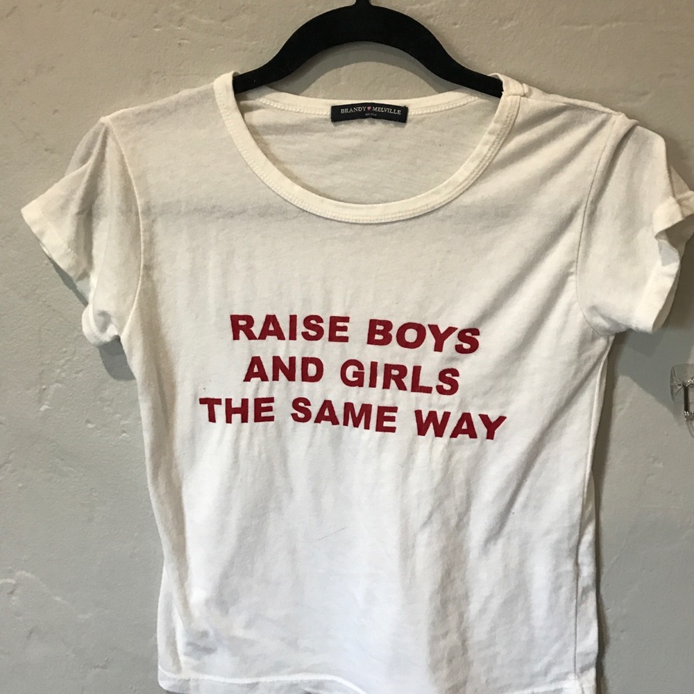 brandy raise boys and girls the same way tee