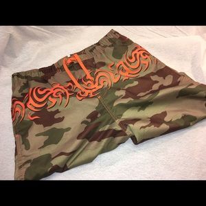 No Boundaries Camo swim trunks