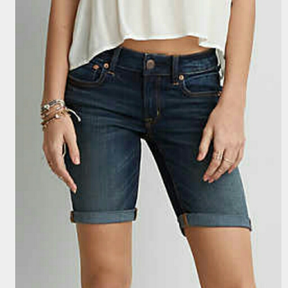 American Eagle Skinny Bermuda Jeans