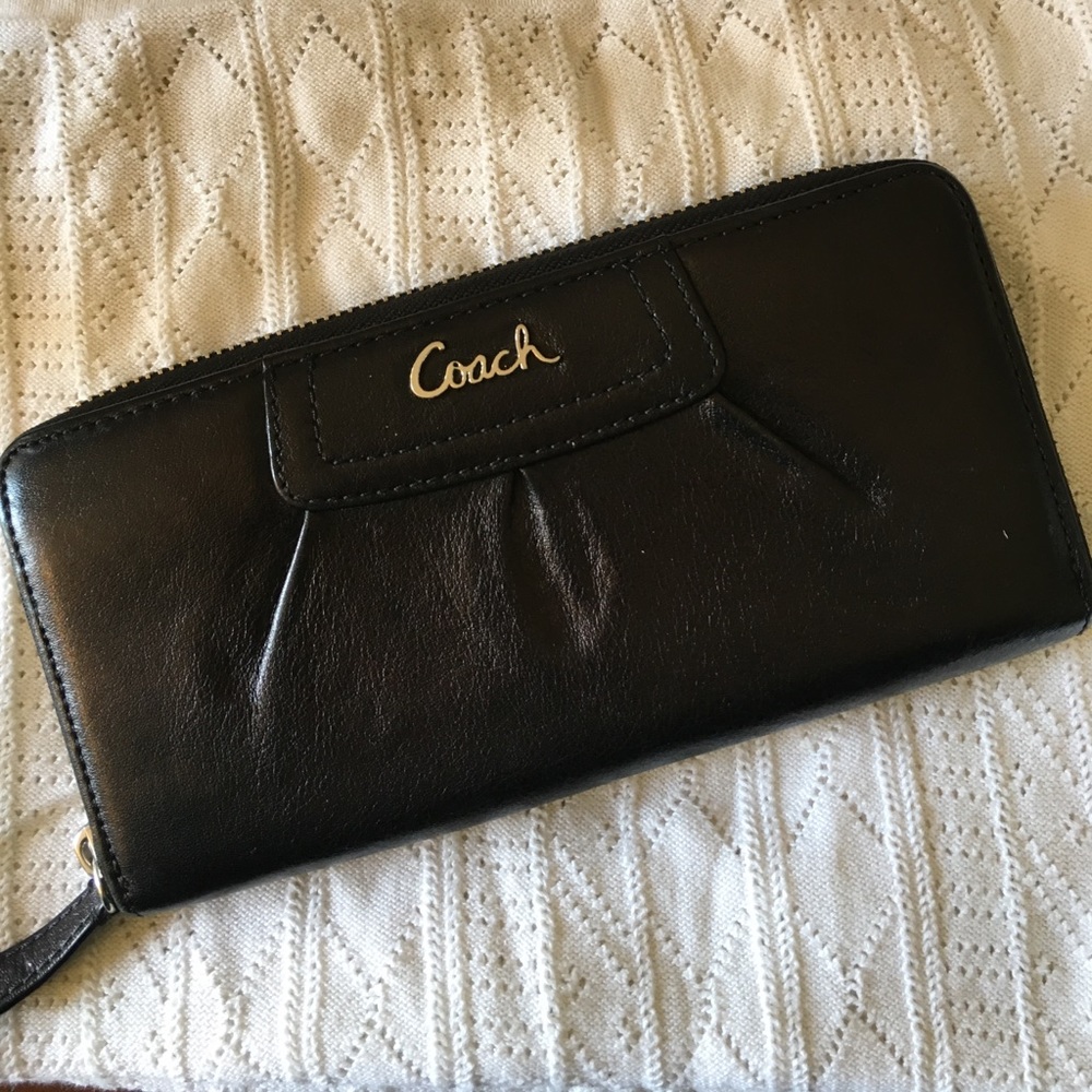 Coach Black Wallet