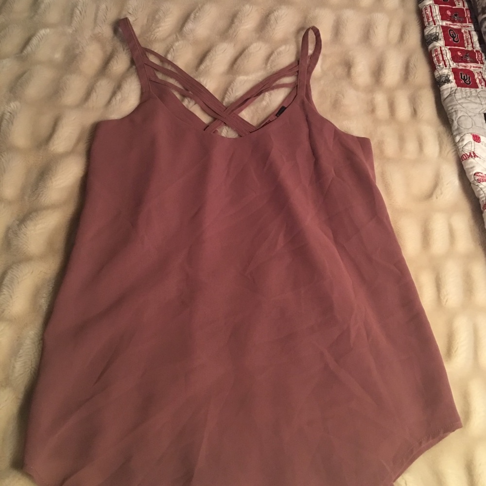 bke crossed tank top