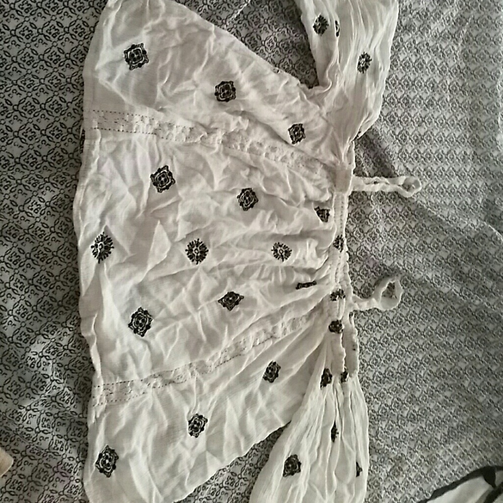 Off the shoulder indie boho top