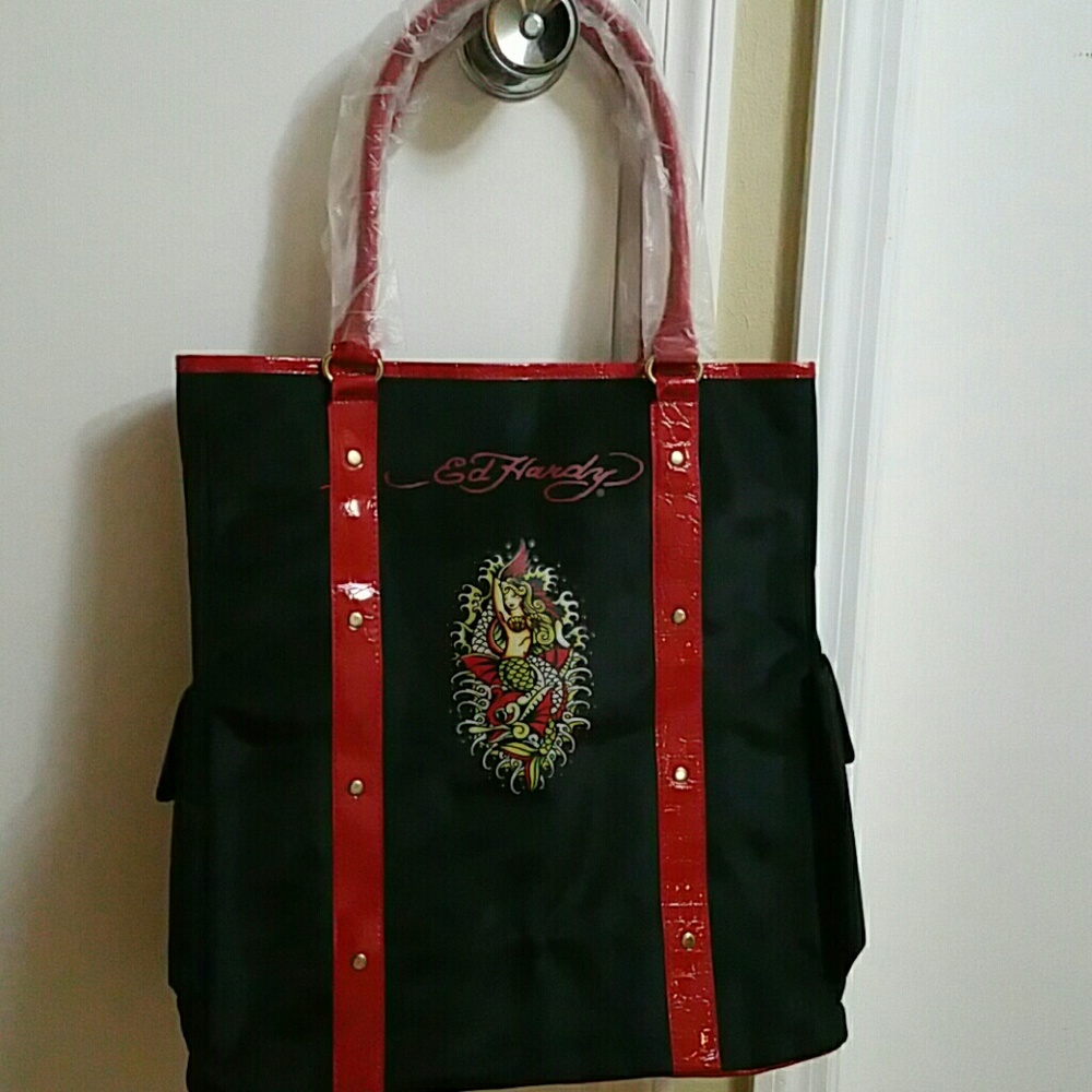 Ed Hardy Mermaid Tote