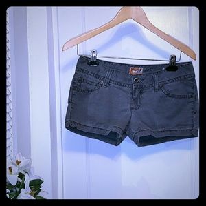 Mudd lightweight grey shorts sz 5