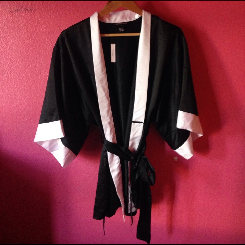 Satin Kimono Robe