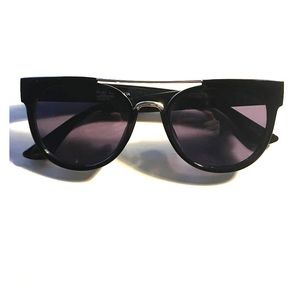 Quay Australia Odin black and gold sunglasses