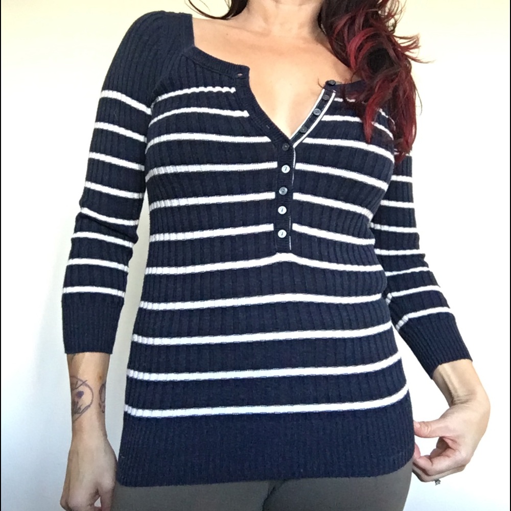A&F ribbed sweater