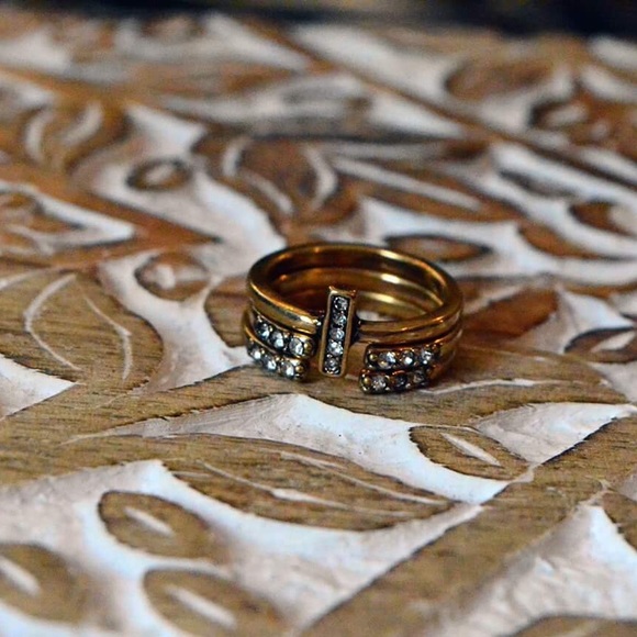 Stackable 3 Pcs Ring Set - Picture 2 of 3