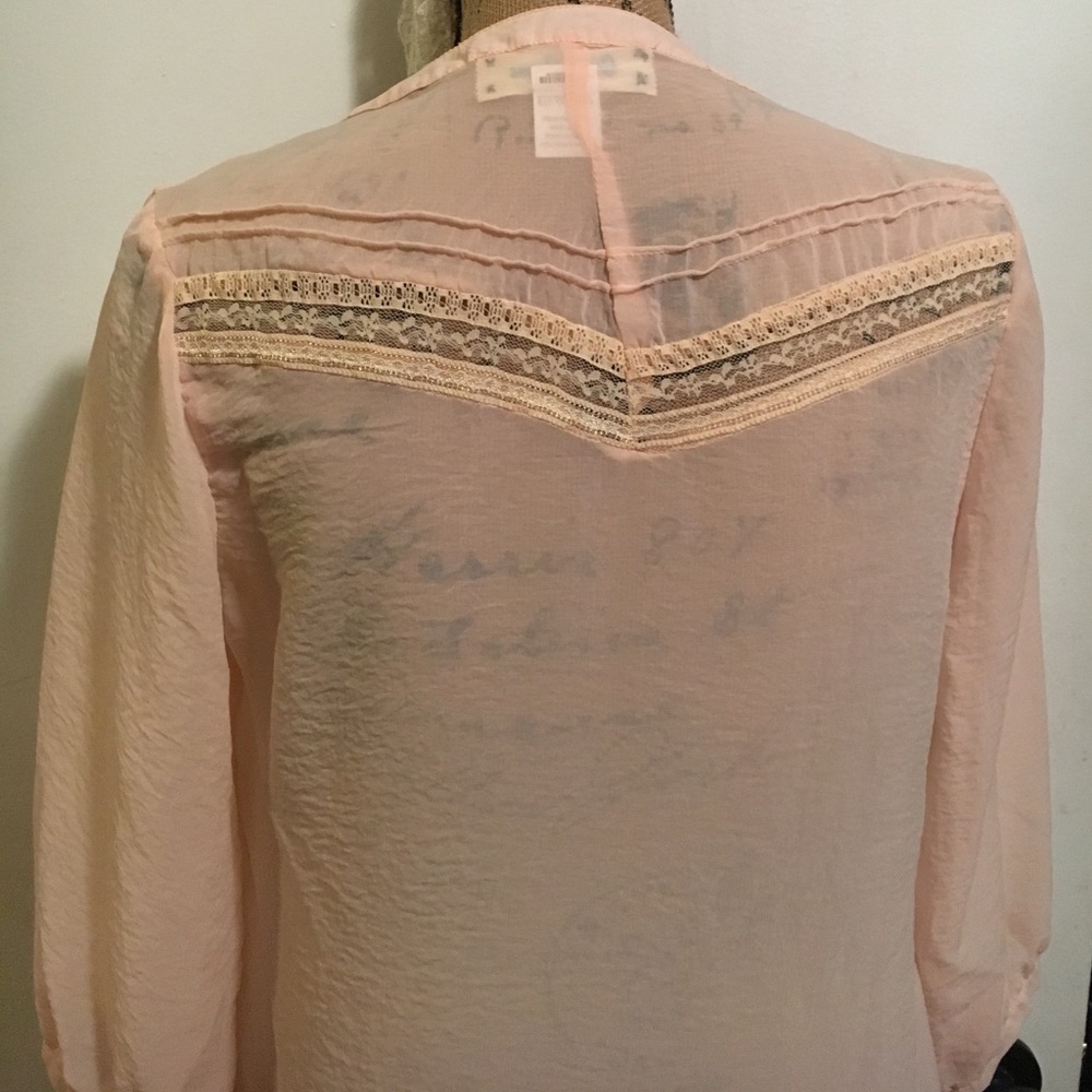 SALE🎉 Anthro Sheer Tunic - Picture 4 of 4