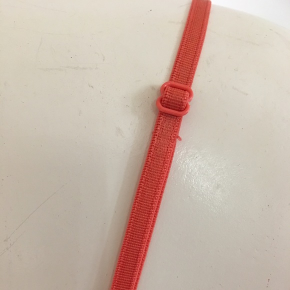 Top made of lace dark orange new never been worn - Picture 4 of 5