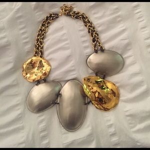 Alexis Bittar Wavy Disc Necklace
