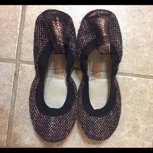 Yosi Samra Foldable Ballet Flats Size 9
