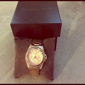 Michael Kors Blair Rose Gold- Tone Watch MK5613