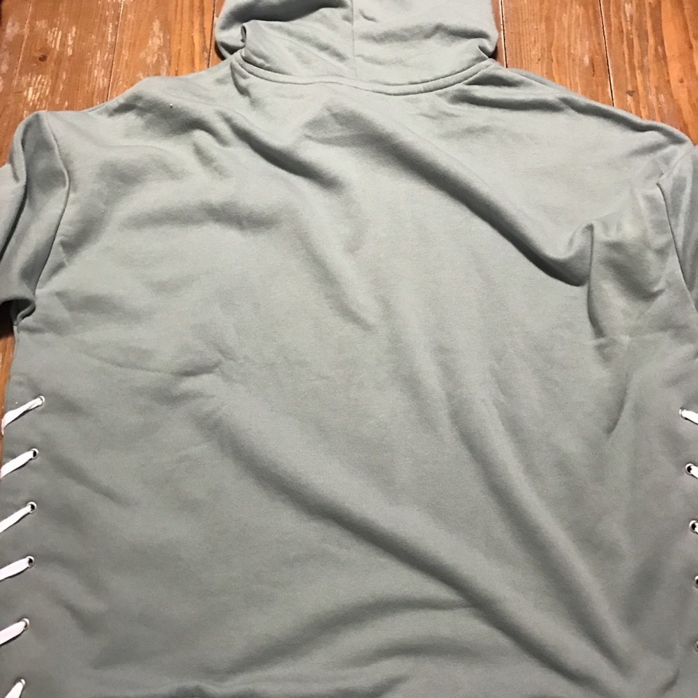 🌸SALE🌸VS Pink side Laced hoodie - Picture 3 of 3