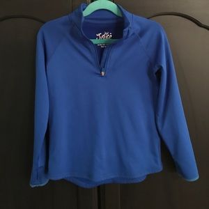 Justice Royal blue 3/4 zip