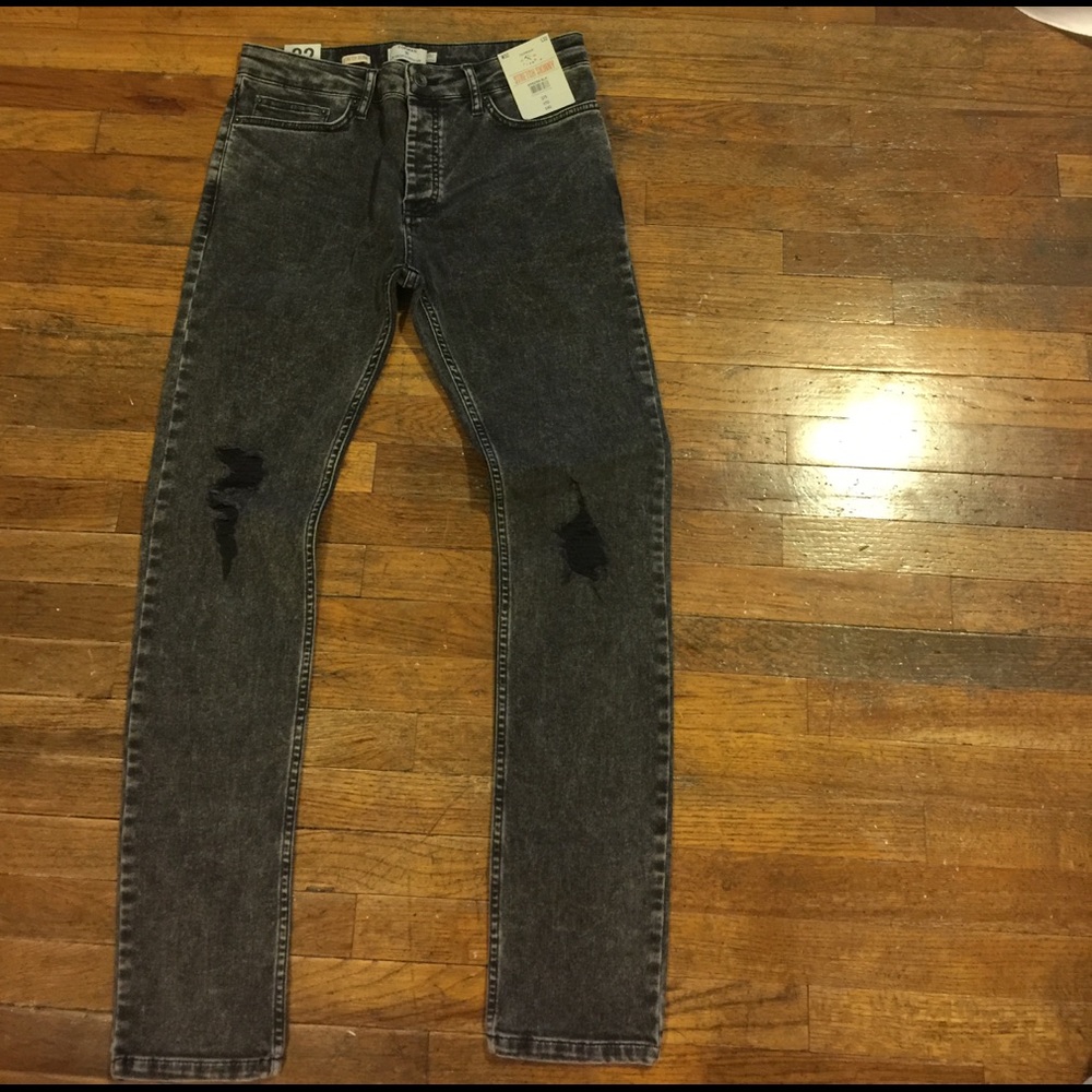 Stretch skinny Topman jeans. 32X32
