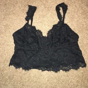 Black bralette