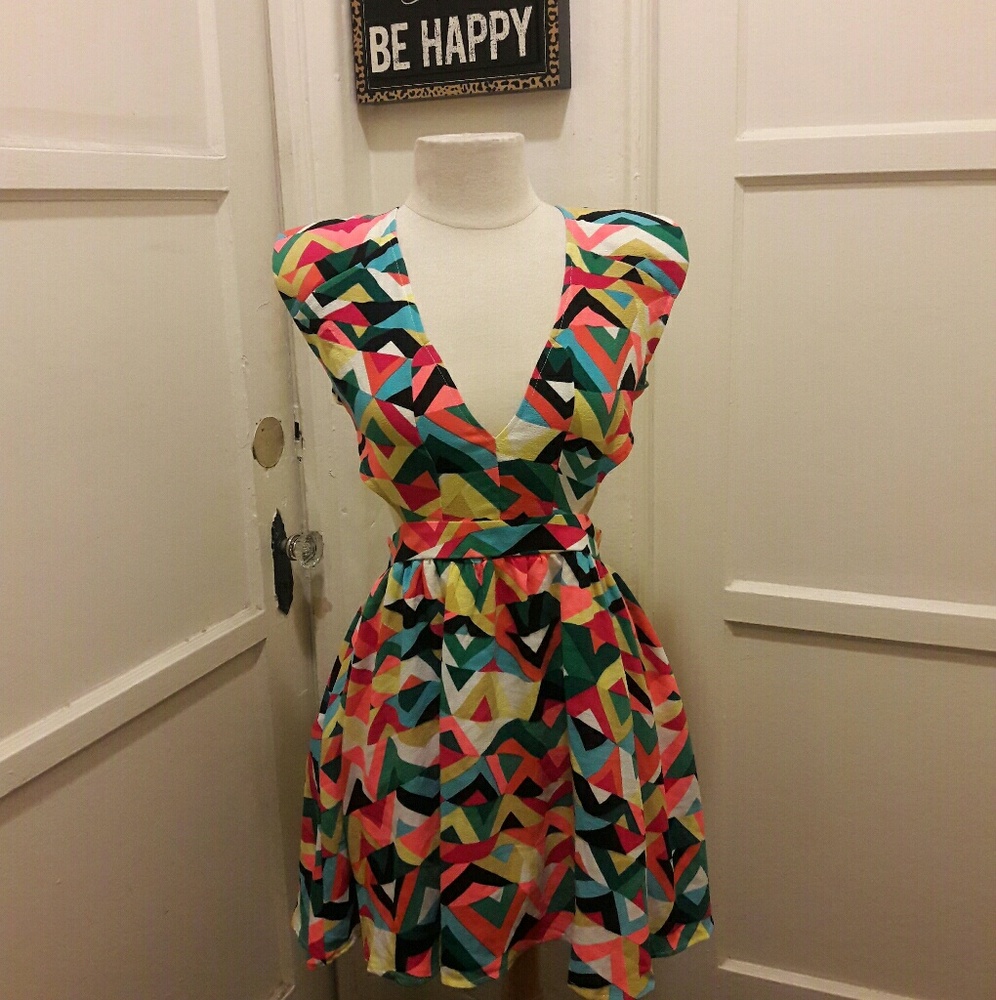 Multi color spring/summer dress