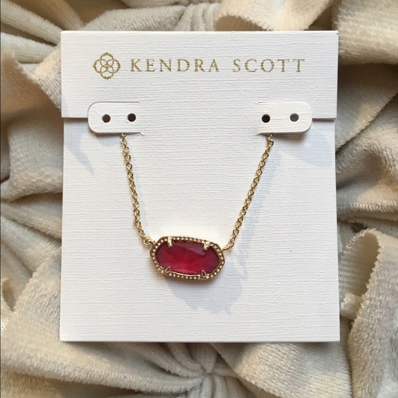 Nwt Kendra Scott Elisa Necklace 