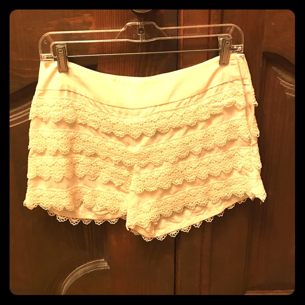 PRICE DROP! Lace shorts