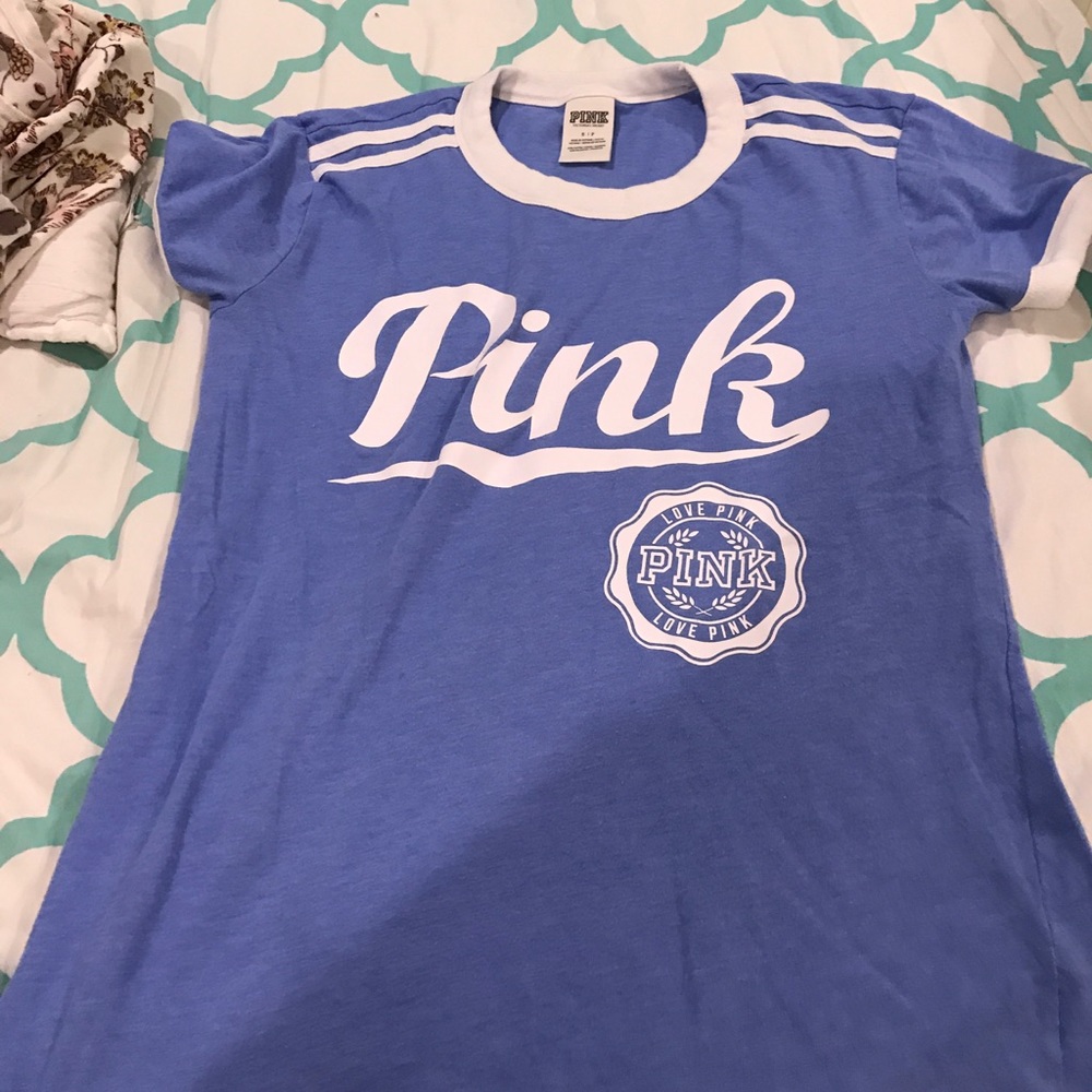 Pink Baseball Tee