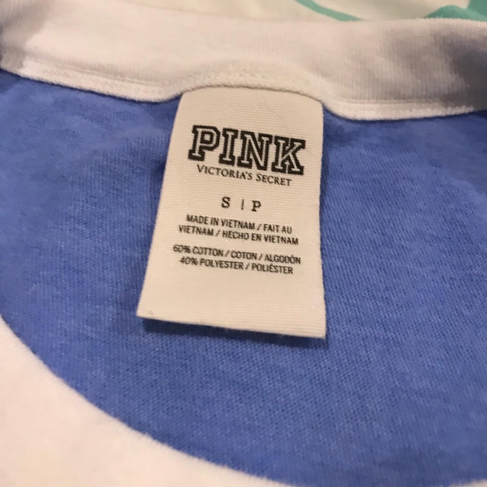 Pink Baseball Tee - Picture 2 of 3