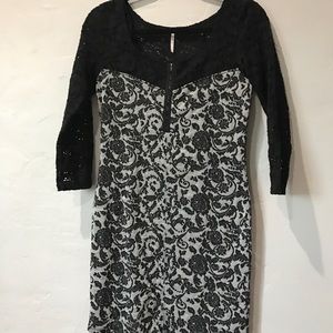 soft and stretchy body con dress from free people