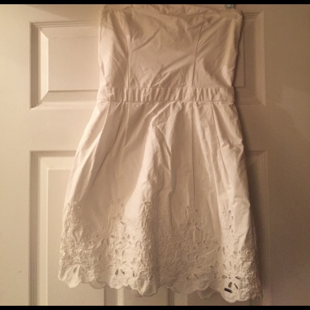 White Hollister dress
