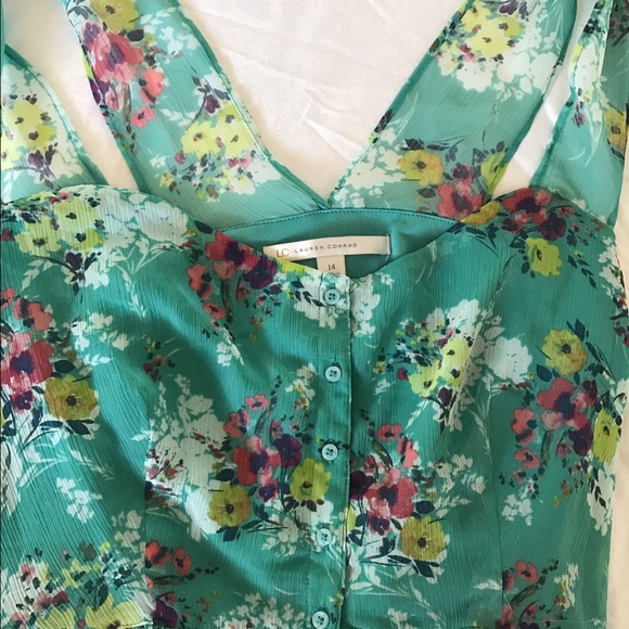 LC Lauren Conrad Dresses - LC Lauren Conrad Floral Dress LC Lauren Conrad Dresses - LC Lauren Conrad Floral Dress