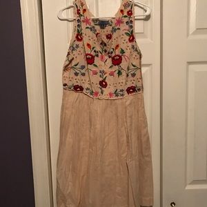 Floral dress from Anthropologie