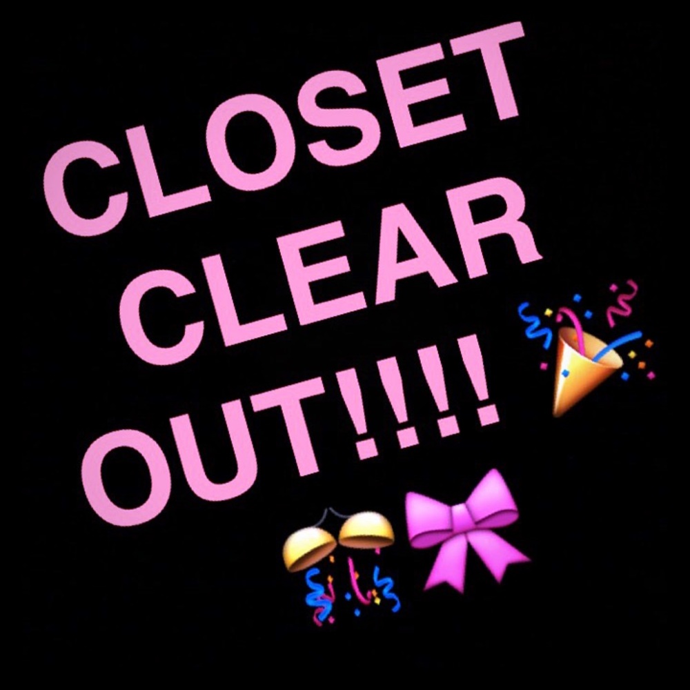 CLOSET CLEAR OUT!🎉