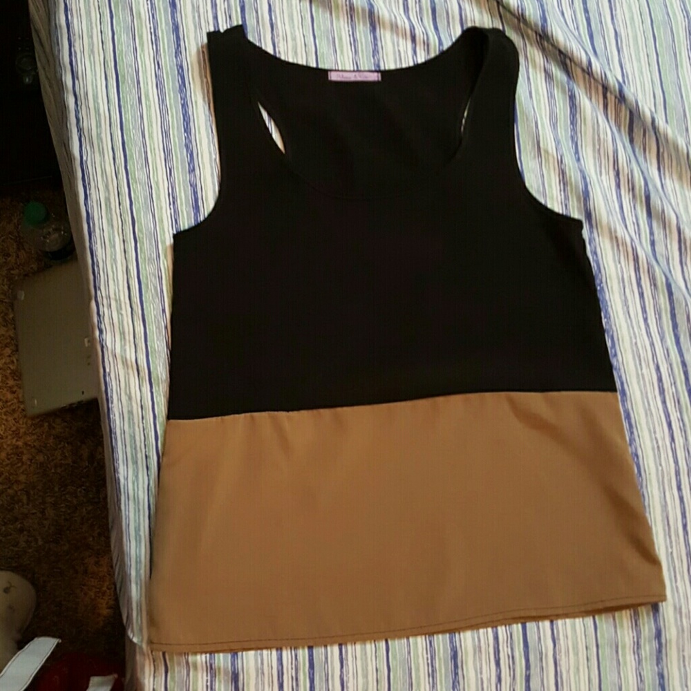 Color block top