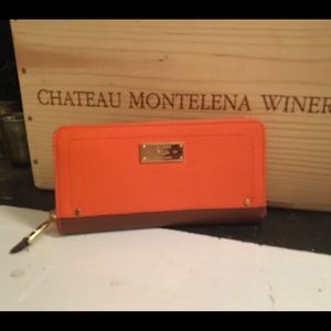 Orange Ralph Lauren Wallet