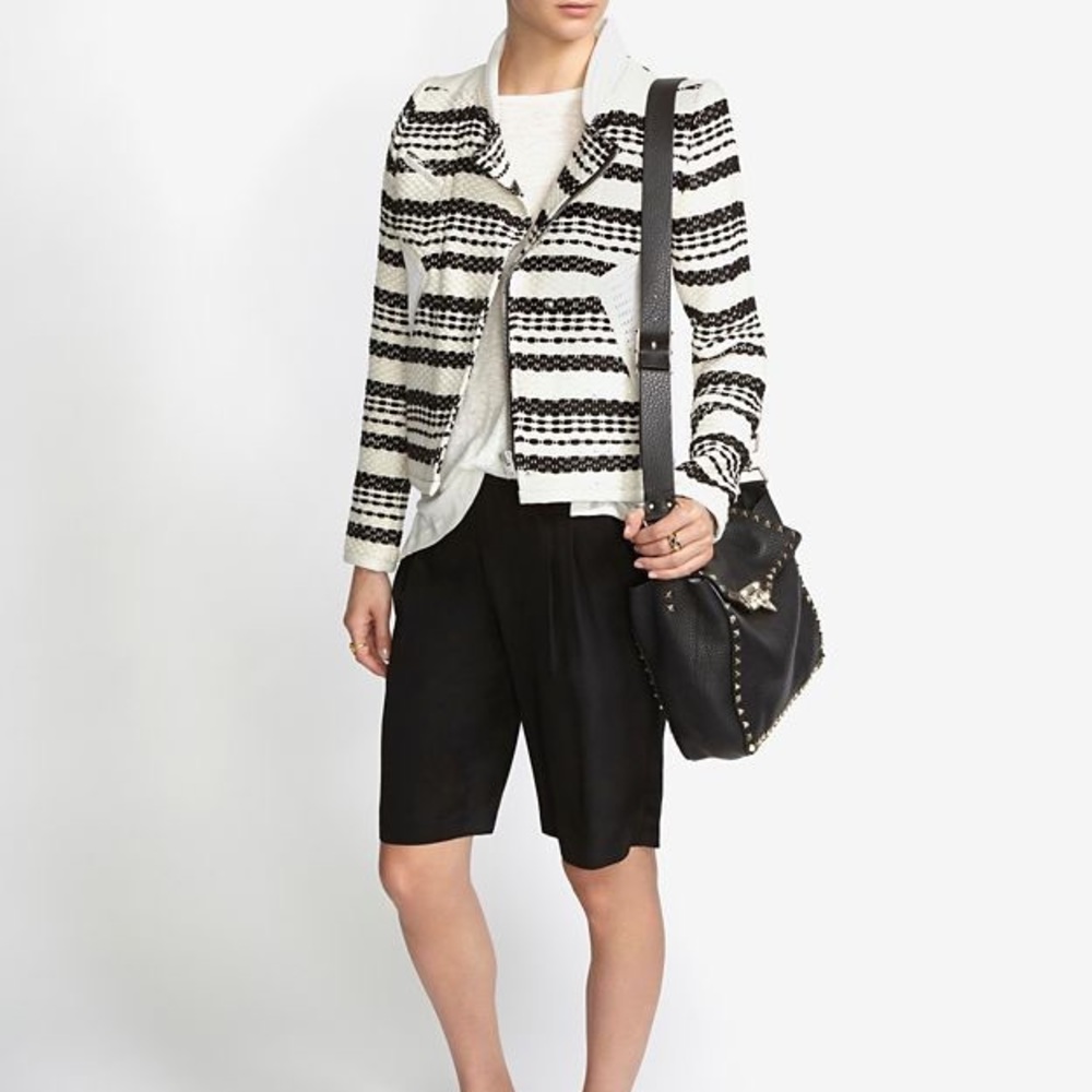 Nwt intermix silk shorts