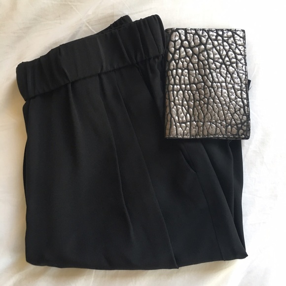 Nwt intermix silk shorts - Picture 3 of 6