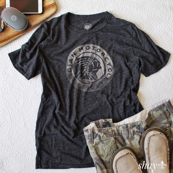 Lucky Brand Other - MEN'S Indian Motorcycle Tee