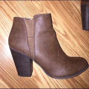 Brown Fergalocious booties