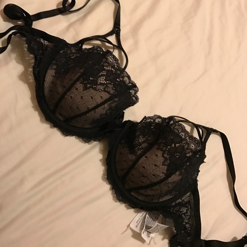 Sexy Strappy Lace Bra