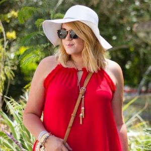 Mango Dresses - Red Shift Dress Mango Dresses - Red Shift Dress